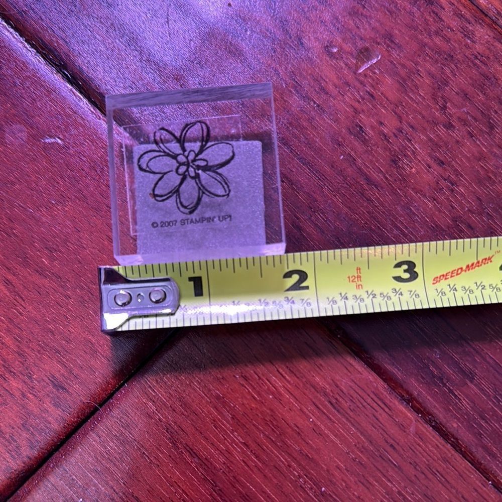 Stampin' Up! Floral Stamp - Black
